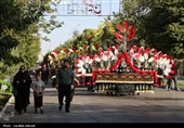 عزاداری هیئات مذهبی کرمان در بزرگداشت آقای شهید ایران