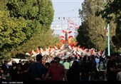 عزاداری هیئات مذهبی کرمان در بزرگداشت آقای شهید ایران