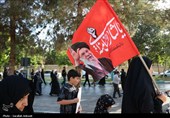 عزاداری هیئات مذهبی کرمان در بزرگداشت آقای شهید ایران