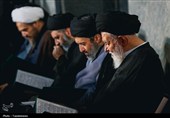 سومین شب مراسم بزرگداشت رهبر شهید انقلاب در حرم رضوی