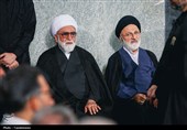 سومین شب مراسم بزرگداشت رهبر شهید انقلاب در حرم رضوی