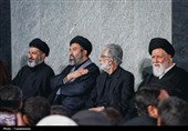 سومین شب مراسم بزرگداشت رهبر شهید انقلاب در حرم رضوی
