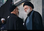 سومین شب مراسم بزرگداشت رهبر شهید انقلاب در حرم رضوی