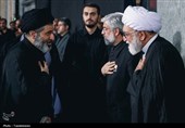 سومین شب مراسم بزرگداشت رهبر شهید انقلاب در حرم رضوی