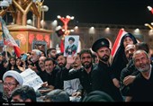 سومین شب مراسم بزرگداشت رهبر شهید انقلاب در حرم رضوی