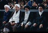 سومین شب مراسم بزرگداشت رهبر شهید انقلاب در حرم رضوی