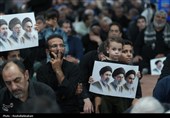 برگزاری مراسم بزرگداشت آیت‌الله شهید خامنه‌ای در کاشان
