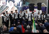 برگزاری مراسم بزرگداشت آیت‌الله شهید خامنه‌ای در کاشان