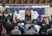 برگزاری مراسم بزرگداشت آیت‌الله شهید خامنه‌ای در کاشان