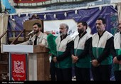 برگزاری مراسم بزرگداشت آیت‌الله شهید خامنه‌ای در کاشان