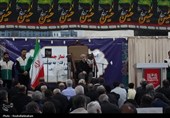 برگزاری مراسم بزرگداشت آیت‌الله شهید خامنه‌ای در کاشان
