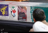 وداع با پیکر شهدای مدافع امنیت در حرم مطهر رضوی+تصاویر