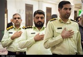 مراسم بزرگداشت رهبر شهید در حرم مطهر حضرت شاهچراغ (ع)