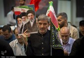 مراسم بزرگداشت رهبر شهید در حرم مطهر حضرت شاهچراغ (ع)