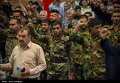 مراسم بزرگداشت رهبر شهید در حرم مطهر حضرت شاهچراغ (ع)