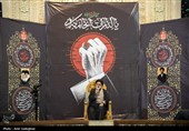 مراسم بزرگداشت رهبر شهید در حرم مطهر حضرت شاهچراغ (ع)