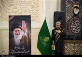 مراسم بزرگداشت رهبر شهید در حرم مطهر حضرت شاهچراغ (ع)