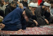 مراسم بزرگداشت رهبر شهید در حرم مطهر حضرت شاهچراغ (ع)
