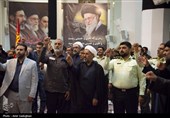 مراسم بزرگداشت رهبر شهید در حرم مطهر حضرت شاهچراغ (ع)
