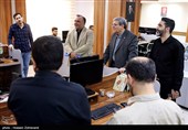 بازدید سید جواد حسینی رئیس سازمان بهزیستی از تحریریه خبرگزاری تسنیم