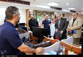 بازدید سید جواد حسینی رئیس سازمان بهزیستی از تحریریه خبرگزاری تسنیم
