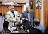 بازدید سید جواد حسینی رئیس سازمان بهزیستی از تحریریه خبرگزاری تسنیم