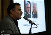 مراسم تکریم و معارفه فرمانده جدید ناحیه مقاومت بسیج کاشان برگزار شد