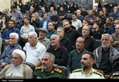مراسم تکریم و معارفه فرمانده جدید ناحیه مقاومت بسیج کاشان برگزار شد