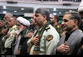 آیین بزرگداشت امام شهید ایران توسط فرماندهی انتظامی استان کرمان