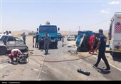تصادف مرگبار در محور نیک‌پی زنجان دو کشته برجای گذاشت
