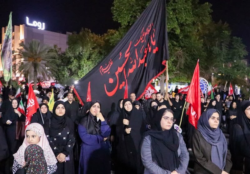 خروش بوشهریها در اجتماع شبانه و فریاد انتقام اخبار استان بوشهر , اخبار بوشهر , نظام مسائل استان بوشهر ,