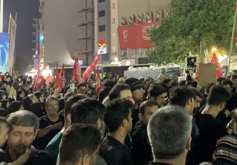 خروش بوشهریها در اجتماع شبانه و فریاد انتقام اخبار استان بوشهر , اخبار بوشهر , نظام مسائل استان بوشهر ,