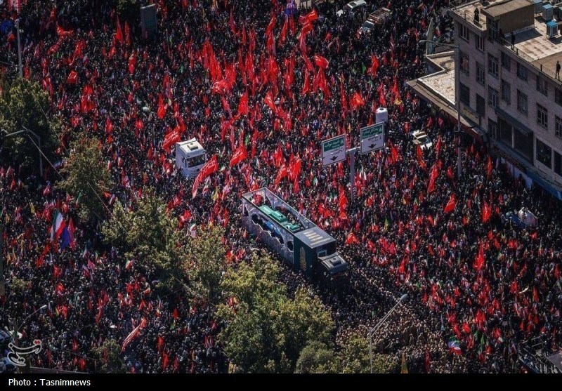 اخبار رشت , اخبار استان گیلان , شهید امام خامنه ای (ره) , تشییع رهبر شهید , بدرقه آقای شهید ایران ,