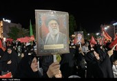 تجدید بیعت بوشهری‌ها با آرمان‌های انقلاب در تداوم اجتماع شبانه