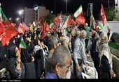 تجدید بیعت بوشهری‌ها با آرمان‌های انقلاب در تداوم اجتماع شبانه