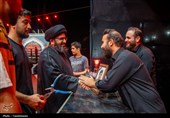 بازدید امام جمعه زنجان از موکب آل یاسین