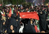 فریاد «انتقام، انتقام» در آسمان بوشهر طنین‌انداز شد