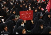 عزاداری بانوان فاطمی در سوگ رهبر شهید