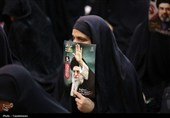عزاداری بانوان فاطمی در سوگ رهبر شهید
