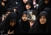 عزاداری بانوان فاطمی در سوگ رهبر شهید