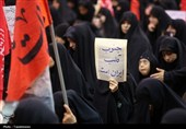عزاداری بانوان فاطمی در سوگ رهبر شهید