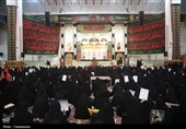 عزاداری بانوان فاطمی در سوگ رهبر شهید
