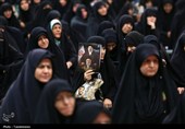 عزاداری بانوان فاطمی در سوگ رهبر شهید