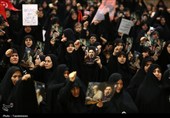 عزاداری بانوان فاطمی در سوگ رهبر شهید