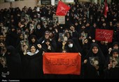 عزاداری بانوان فاطمی در سوگ رهبر شهید