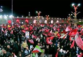فریاد خونخواهی ‌رهبر شهید در حرم مطهر رضوی طنین‌انداز شد
