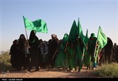 ورود نمادین قافله اسرای کربلا به شام در ده‌زیار