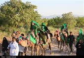 ورود نمادین قافله اسرای کربلا به شام در ده‌زیار