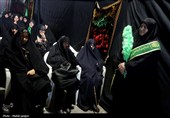 یاوران رضوی در هفتمین روز تدفین امام شهید امت