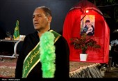 یاوران رضوی در هفتمین روز تدفین امام شهید امت